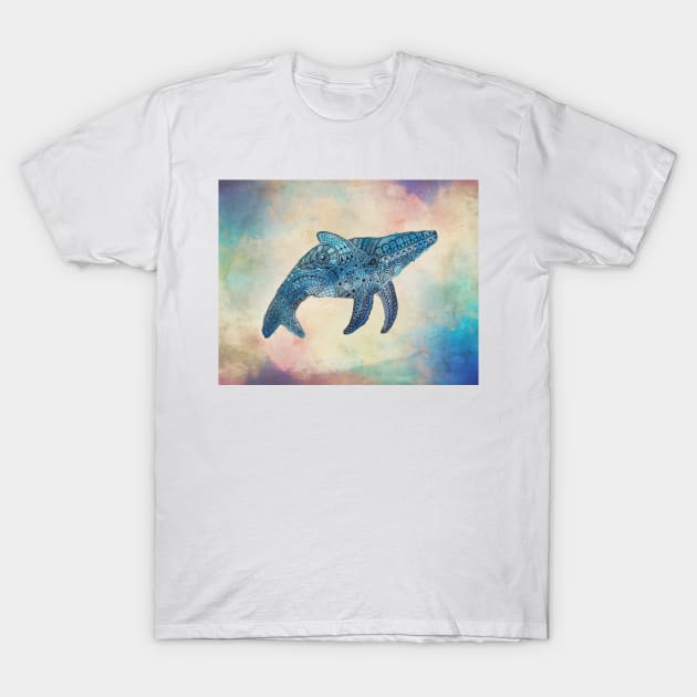 Baby Whale T-Shirt by calamarisky